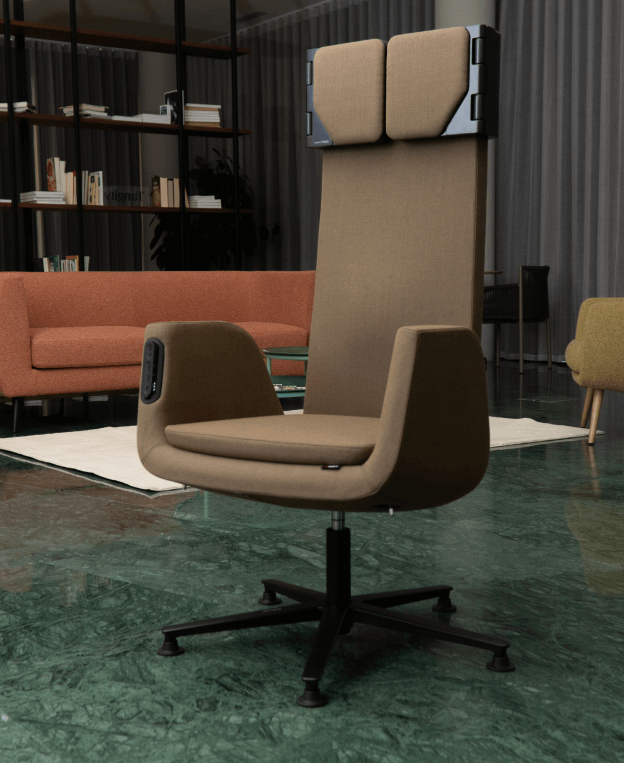 Chair beige render